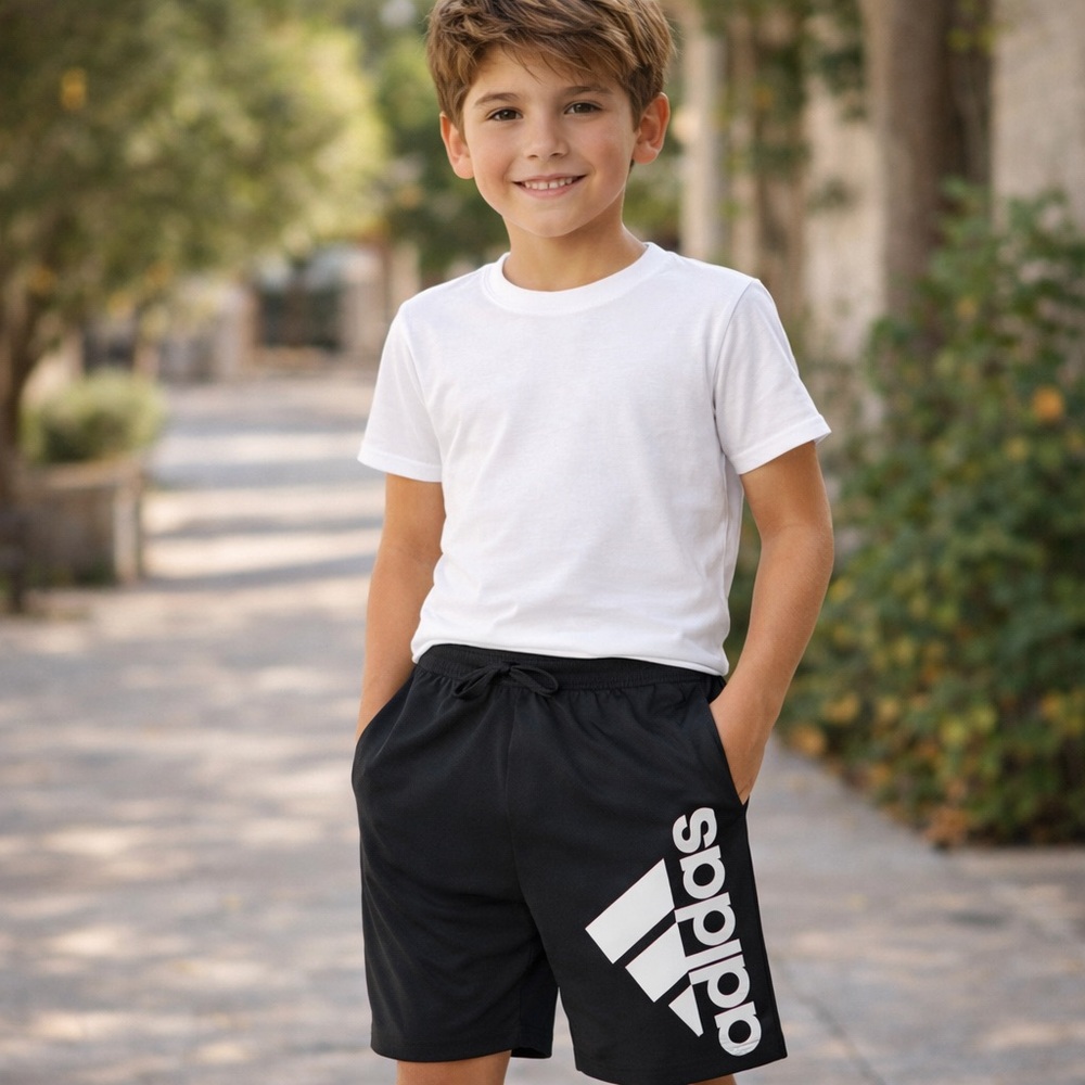 Adidas Black Athletic Shorts